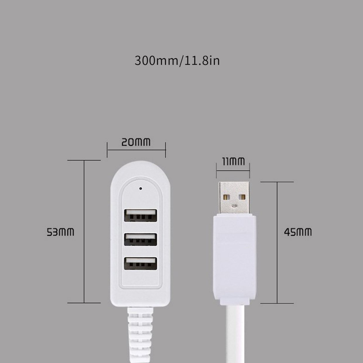 Bộ Chia 3 Cổng Usb 3a Đa Năng