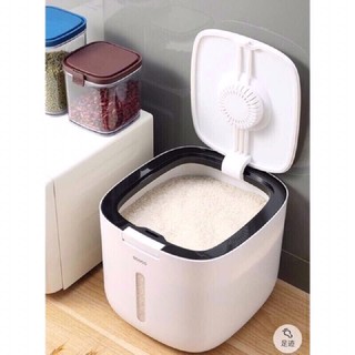 Thùng đựng gạo 5kg, 10kg Ecoco cao cấp