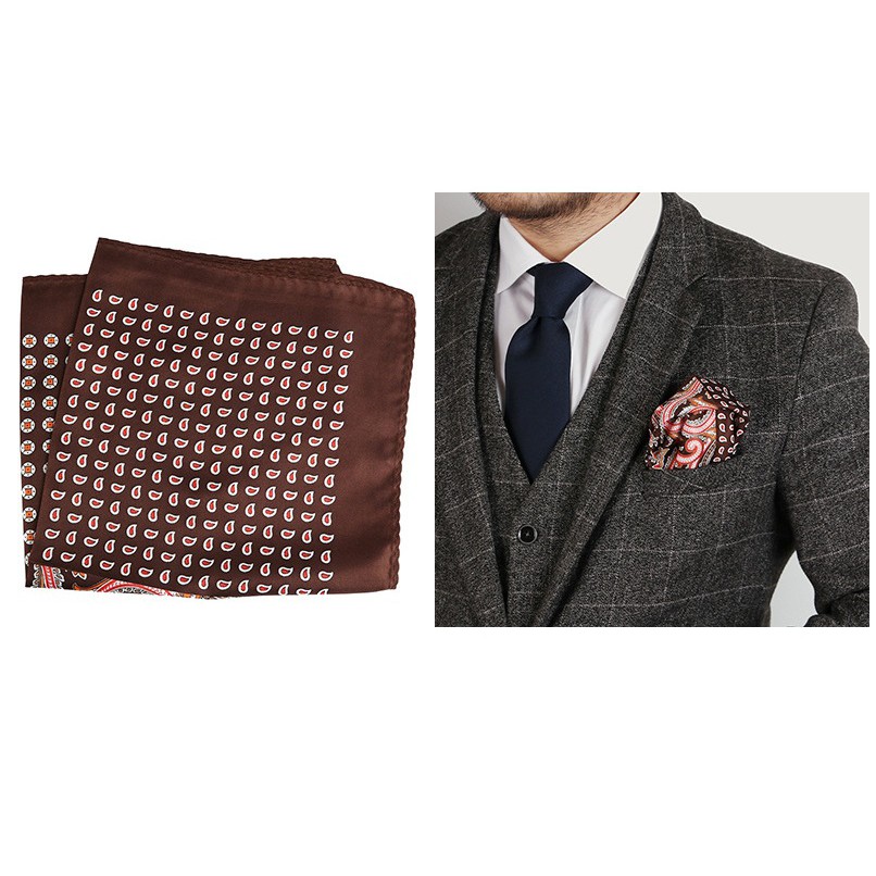 [NEW] Khăn cài túi áo vest - Phụ kiện âu phục nam