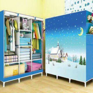 Tủ đựng quần áo 3 buồng 8ngăn