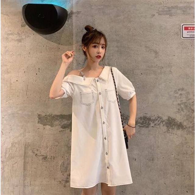 [LININ] Đầm Hai Dây Dài Đến Giữa Bắp Chân Dáng Ôm Cỡ Lớn Phong Cách Mới Mùa Hè Cho Nữ