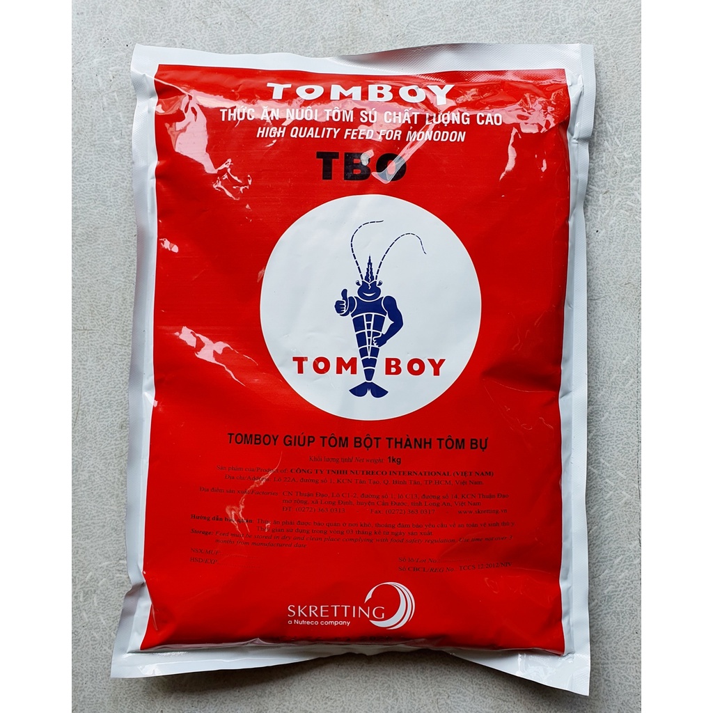 Cám Tomboy Thức Ăn Cho Cá Cảnh Và Tôm 1kg
