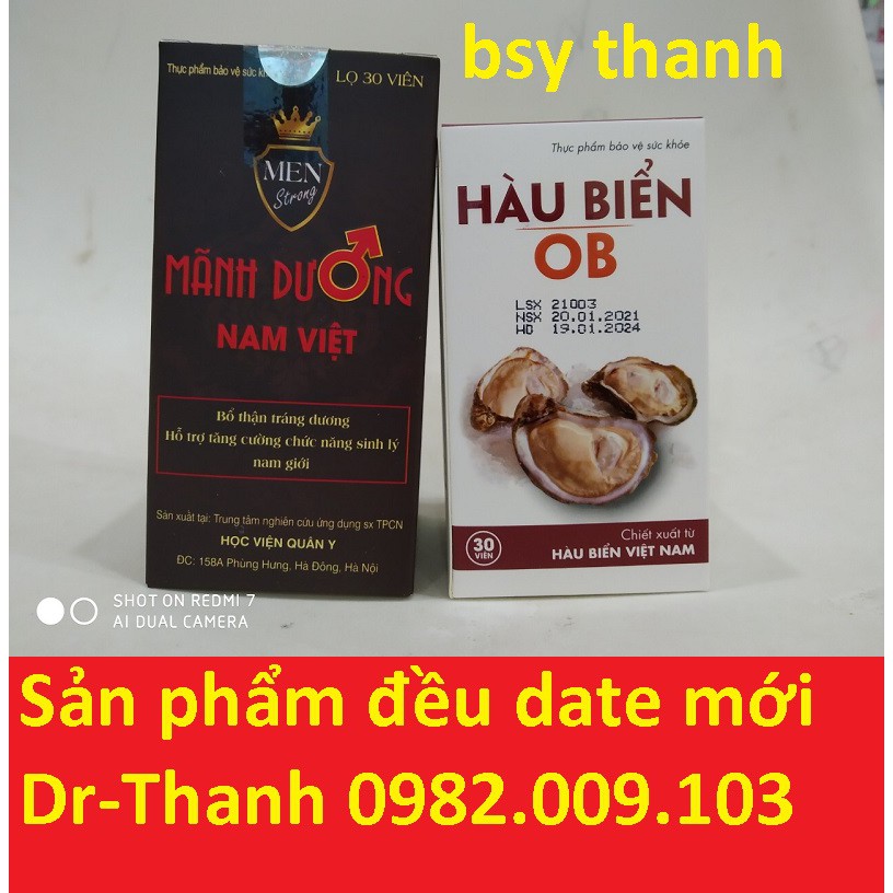 Bộ đôi tinh hàu biển OB + Mãnh dương nam việt, học viện quân y