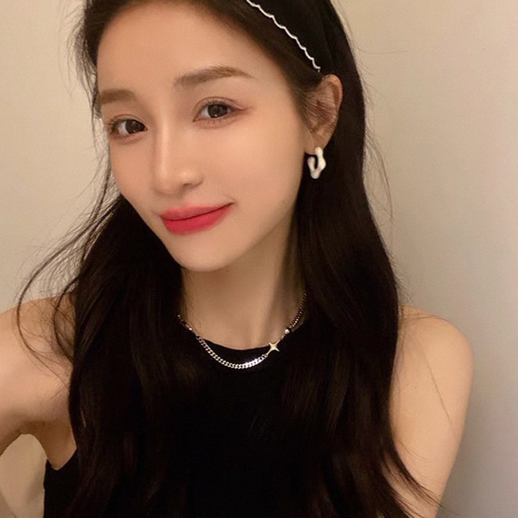 Dây Chuyền Hình Ngôi Sao Đơn Giản Phong Cách Hàn Quốc 19A1298