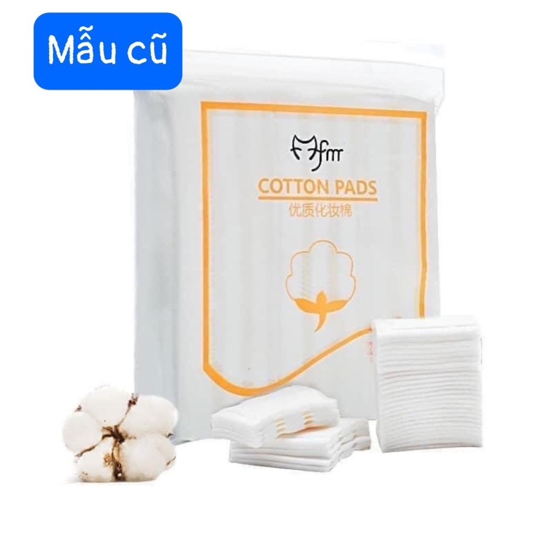 BÔNG TẨY TRANG 3 LỚP 222 MIẾNG NATURAL COTTON PAD - MẪU MỚI NĂM 2022 - CHẤT LIỆU TỐT HƠN