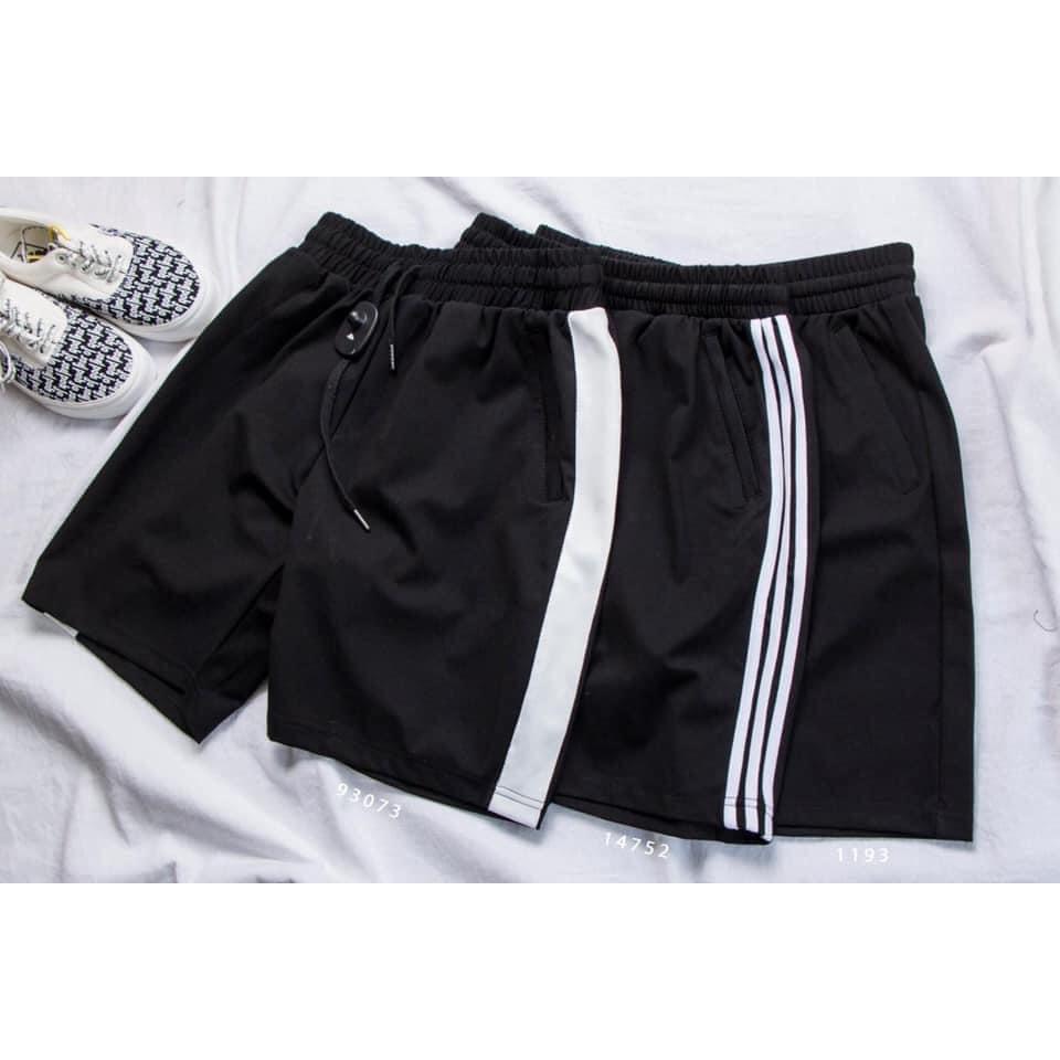 Quần short Nam phối sọc UNISEX Năng động cá tính