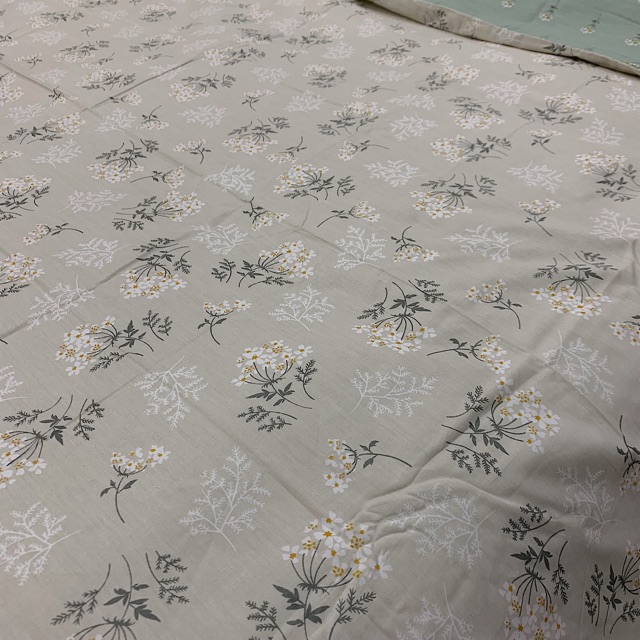 Bộ chăn ga giường Cotton 100% hoa li ti Suhali, cotton hoa cỏ ngọc chất liệu 100% Cotton | BigBuy360 - bigbuy360.vn
