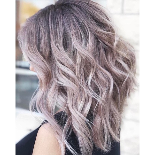 Tuýp Thuốc Nhuộm Tóc Màu Khói Thạch Anh Hồng 11.1 Amethyst Blonde