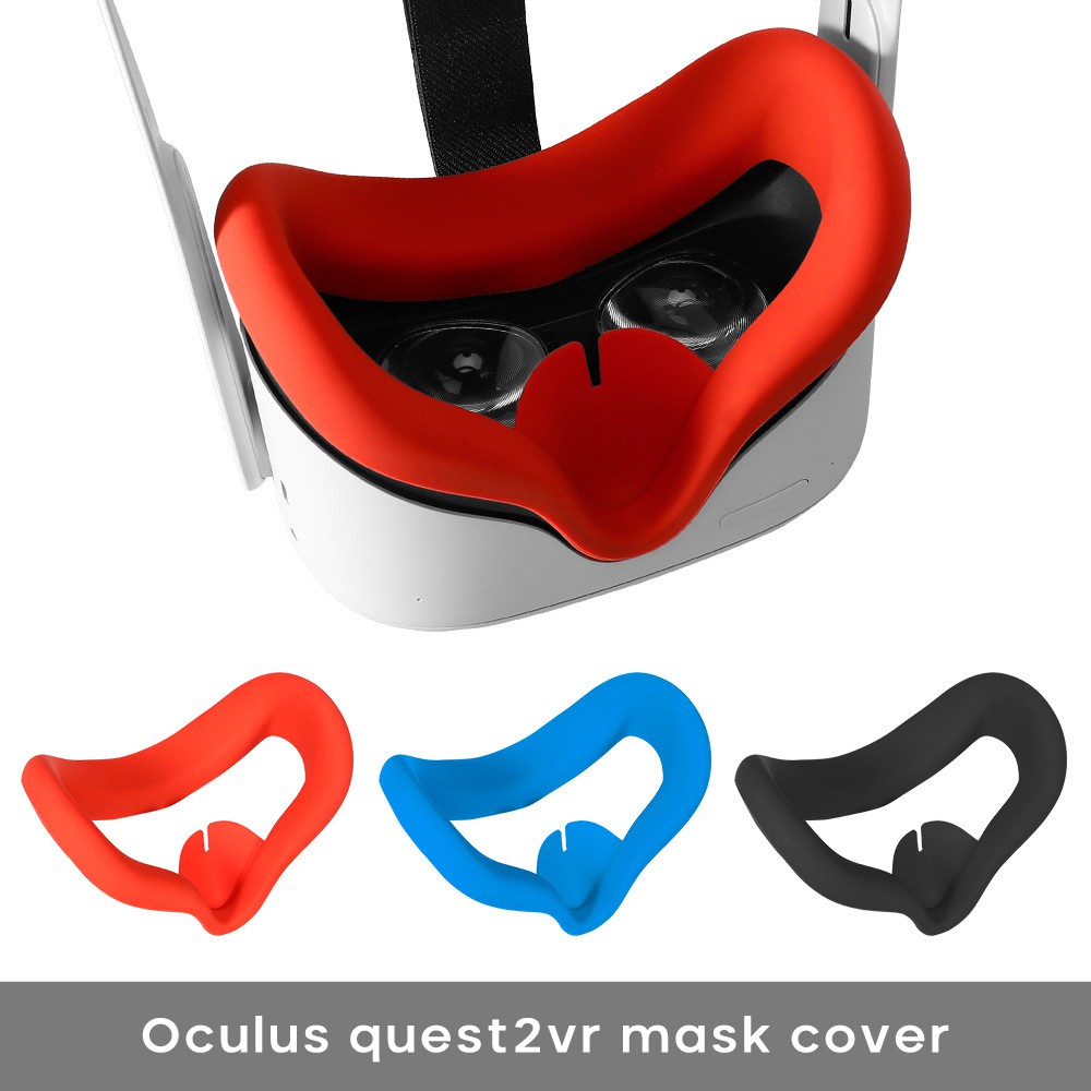(Hàng Mới Về) Miếng Đệm Silicon Bọc Mắt Kính Thực Tế Ảo Oculus Quest 2