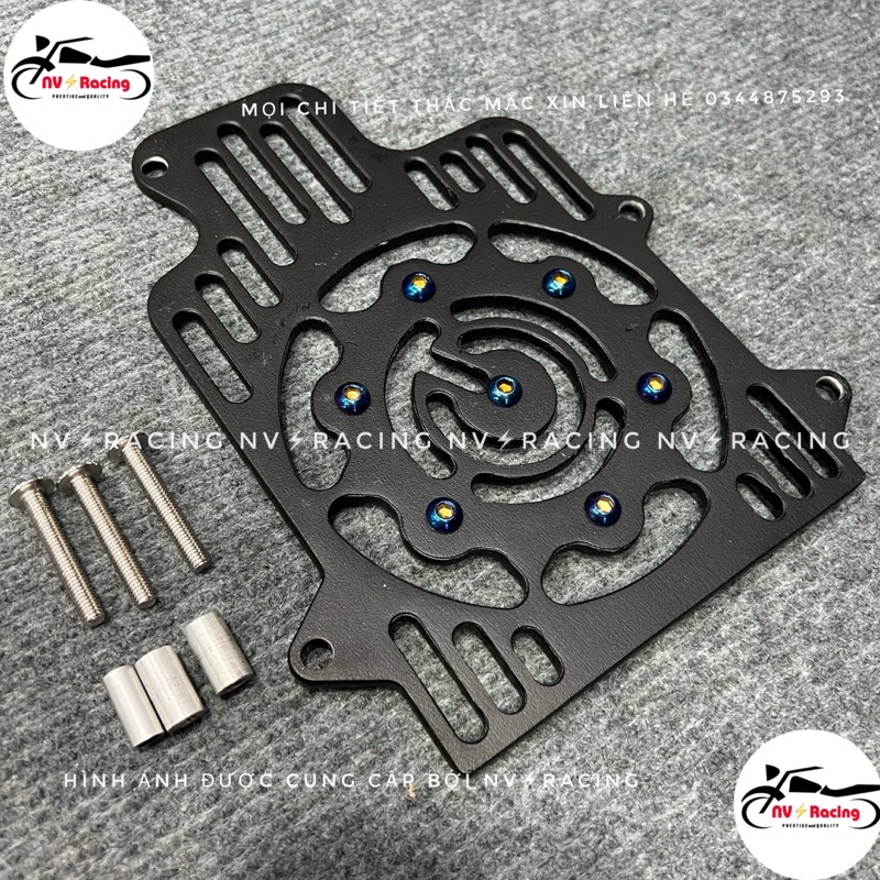 Ché két nước SH sơn tĩnh điện kèm ốc titan
