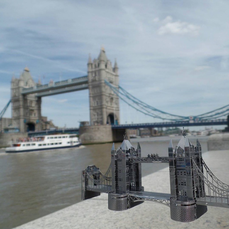 Mô hình 3D kim loại lắp ráp Cầu tháp Luân Đôn [Chưa lắp]