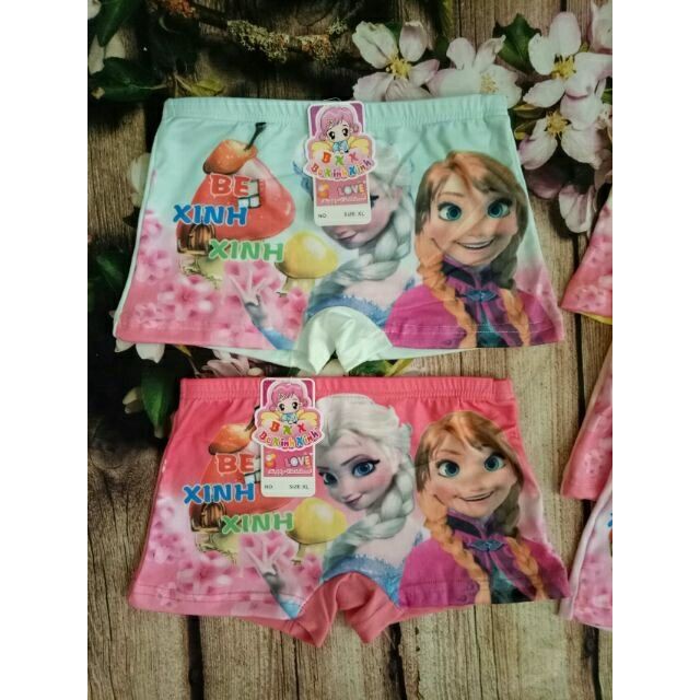 Sỉ 5 quần chip Elsa cho bé gái