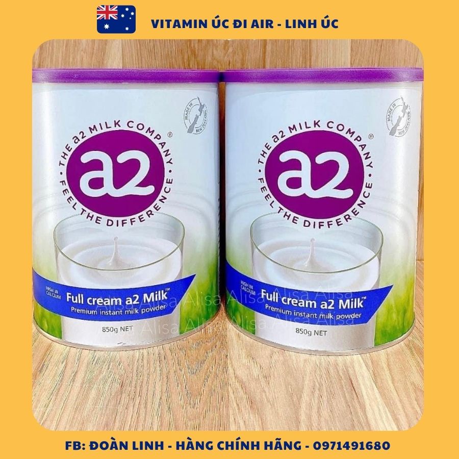 Sữa A2 Nguyên Kem Dạng Lon
