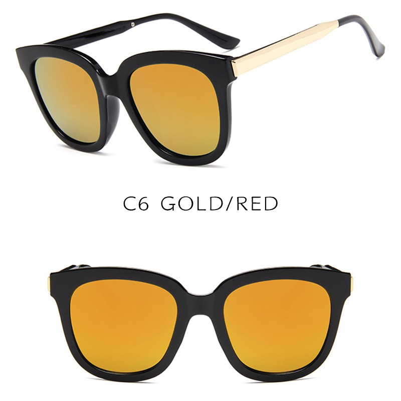 【HENGHA】COD Korean Design Retro Square Sunglasses Women UV400 Protection
