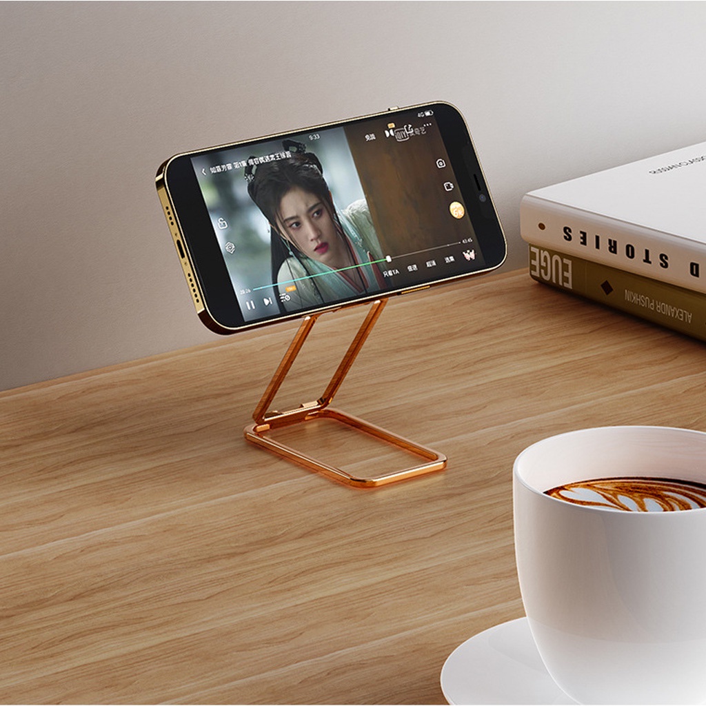 Giá đỡ điện thoại 360 độ Giá đỡ điện thoại có chân đế xỏ ngón tay- Tương thích với tất cả điện thoại thông minh
