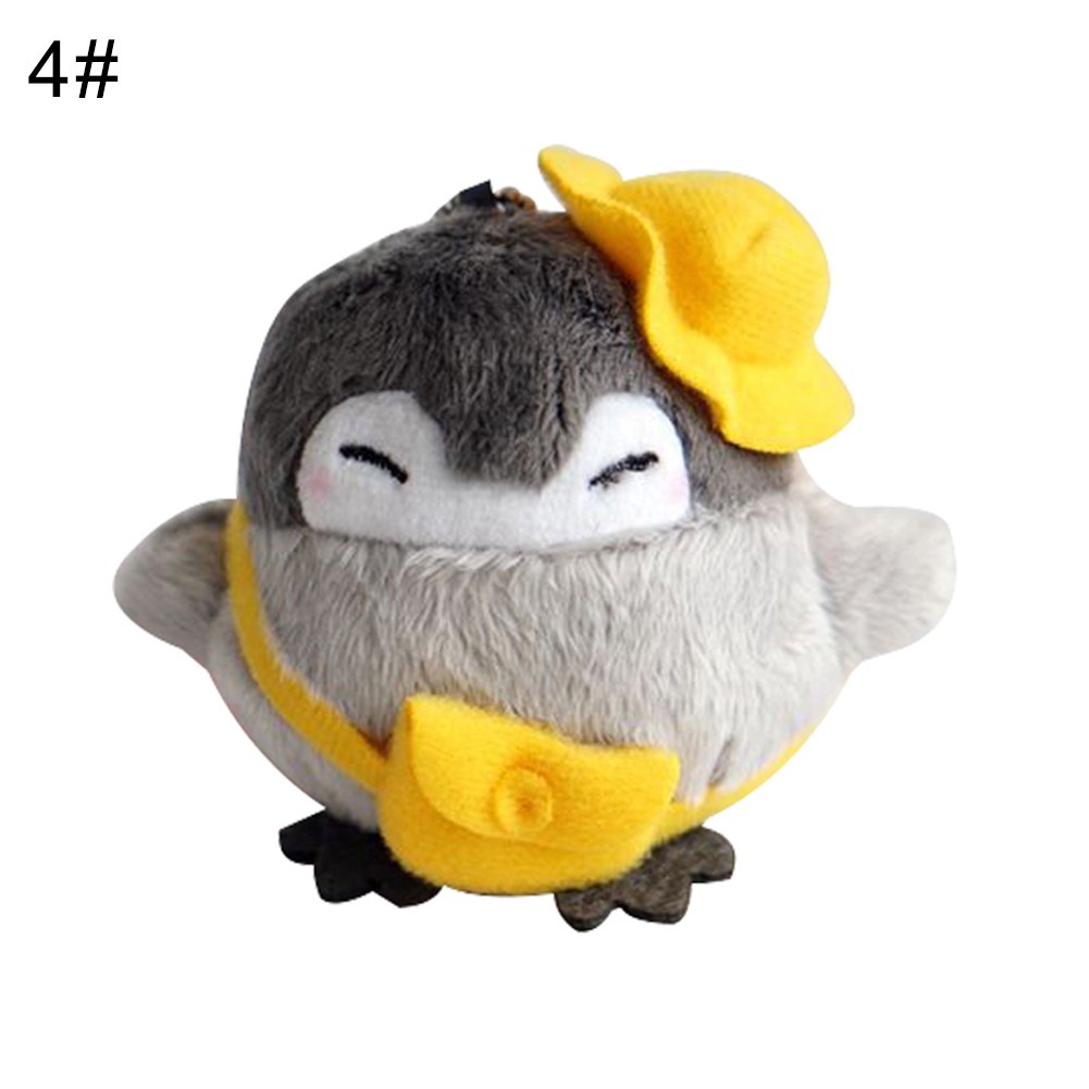 Mặt dây chuyền chim cánh cụt nhồi bông 7cm