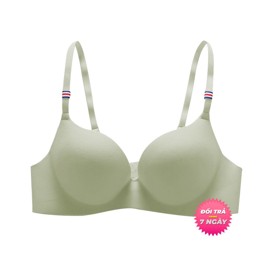 Áo Ngực S4AO02 Áo Lót Su VNXK Không Gọng Cao Cấp Chất Liệu Trơn Mút Dày Siêu Đẩy, Siêu Nâng Tạo Khe Nhiều Màu Sắc | BigBuy360 - bigbuy360.vn