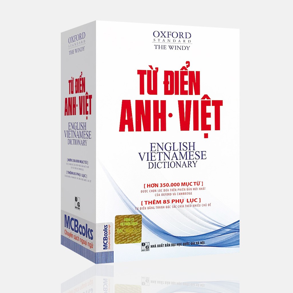 [MÃ giảm 40K][Mã BMLT35 giảm đến 35K] Sách - Từ điển Anh - Việt (bìa trắng mềm) - MC-TDIEN-198k-8935246917954