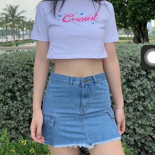 Váy ERRORIST pocket jean