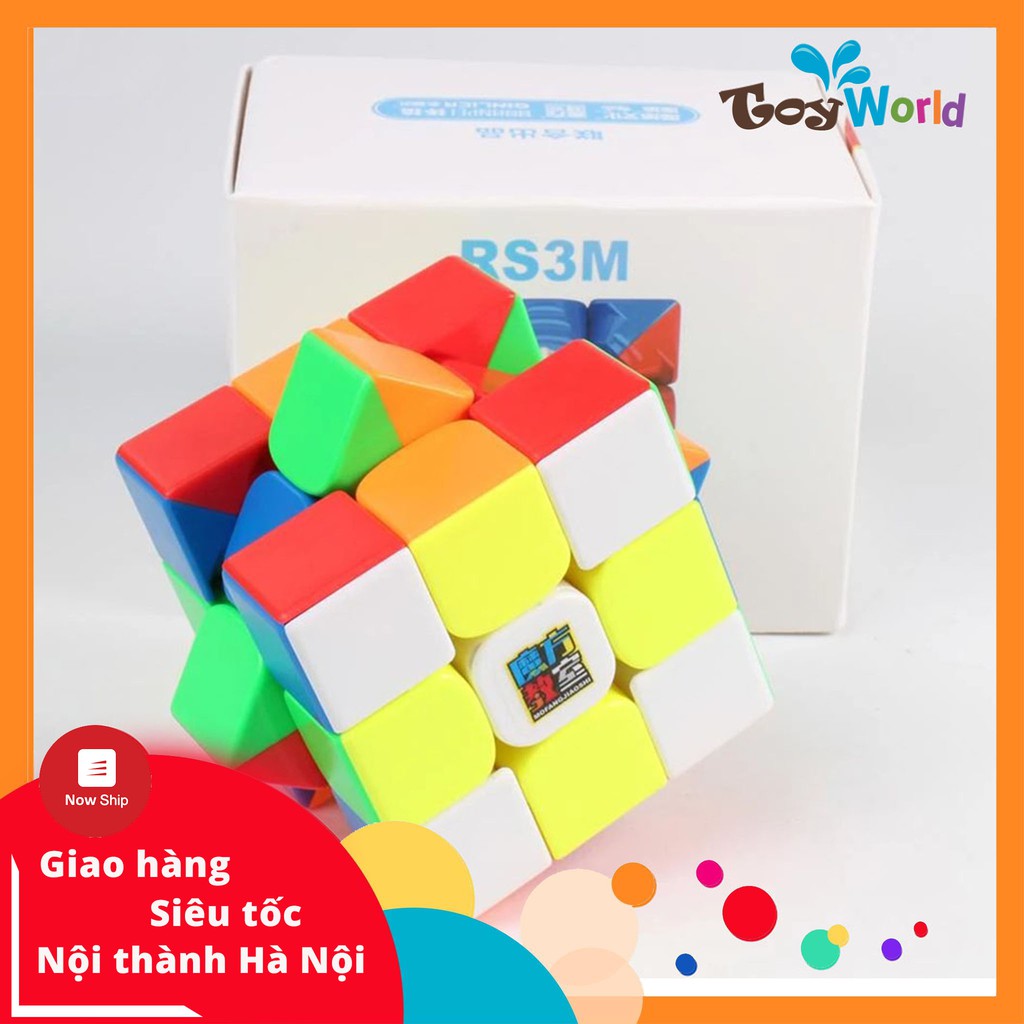 [ToyWorld] Rubik RS3M 2020 3x3 Stickerless MF3RS V3 (có nam châm hãng Mod)