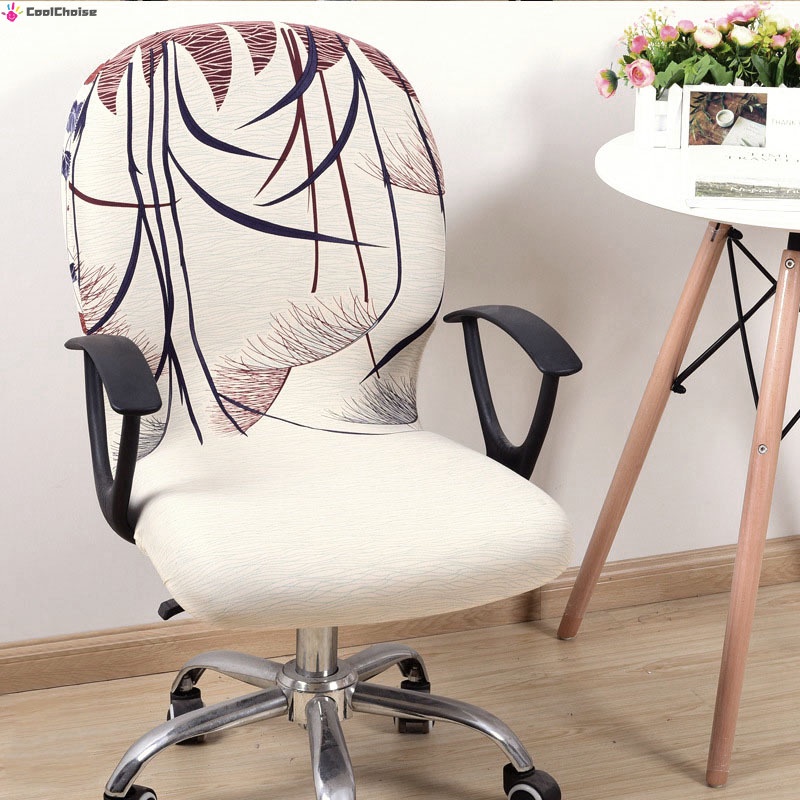 Vỏ Bọc Ghế Xoay Co Giãn Giặt Được Có Thể Tháo Rời Tiện Dụng Cho Văn Phòng