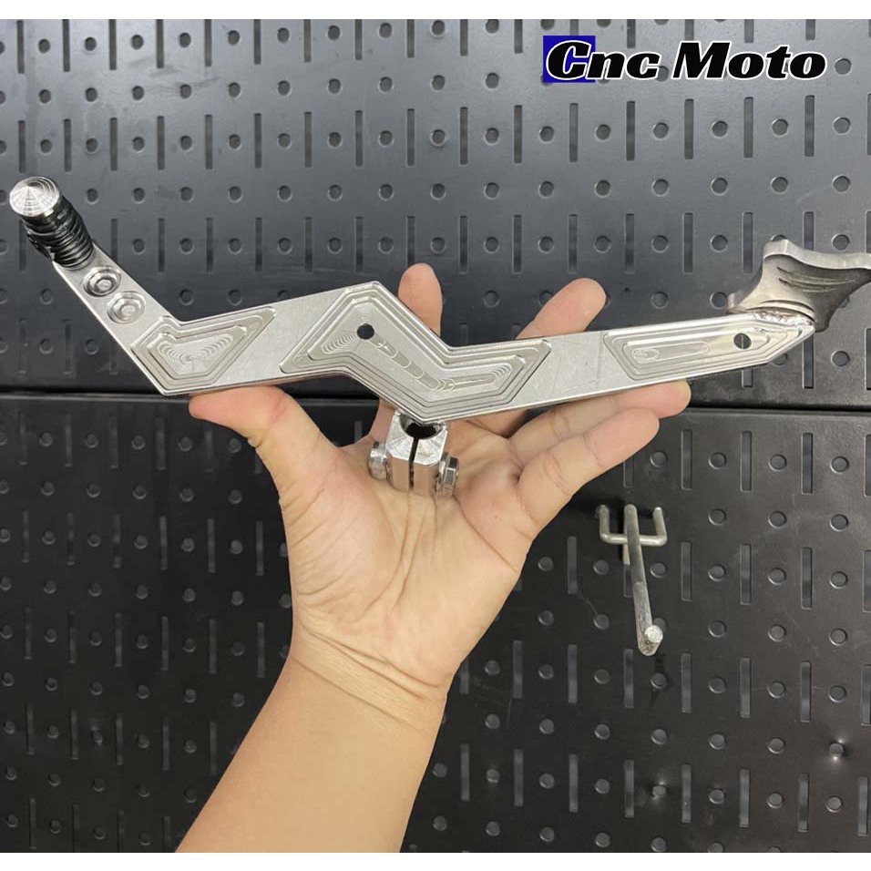 Cần số Inox 304 gắn cho xe Wave