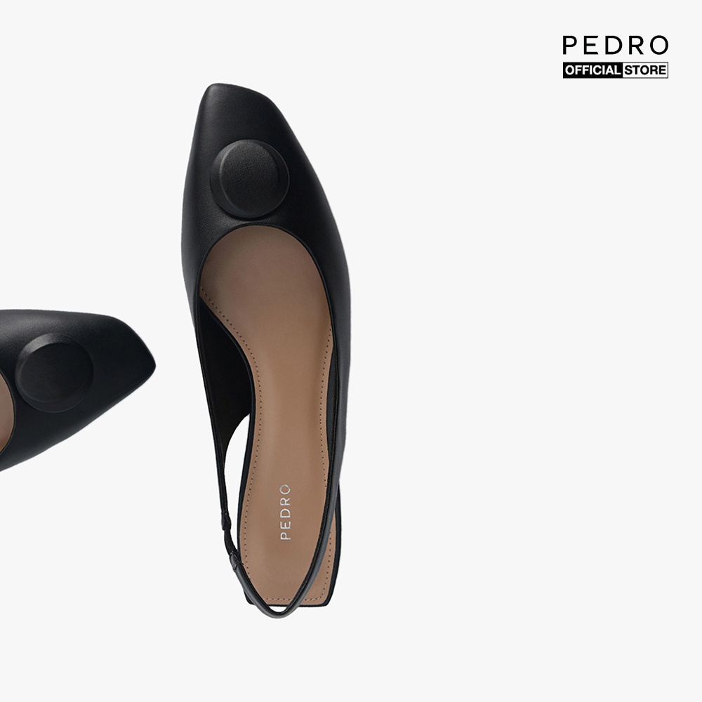 PEDRO - Giày đế bệt mũi vuông Slingback PW1-65480022-01