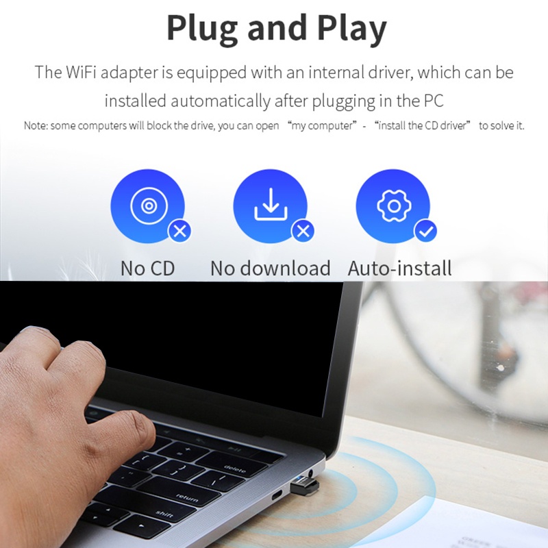 Bộ ChuyểN ĐổI WiFi 2.4GHz Comfast Usb Cho Desktop