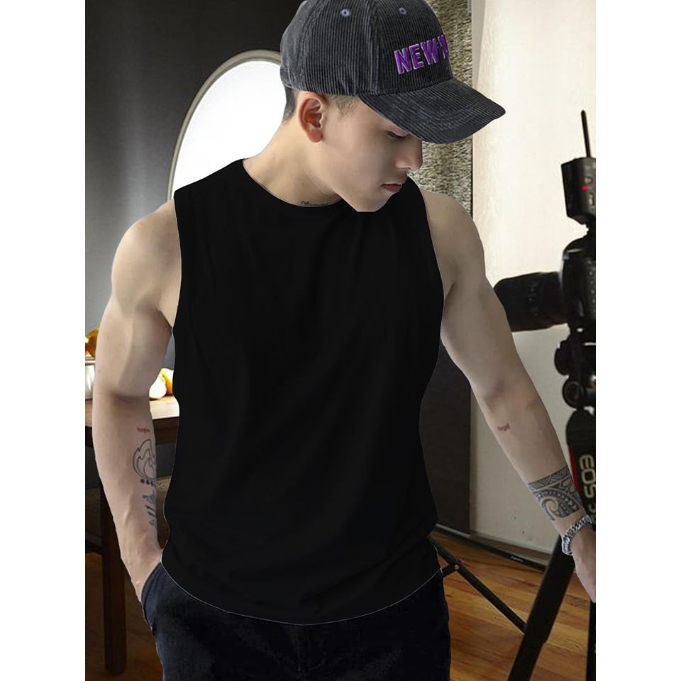 Áo Thun ba lỗ - Áo thun 3 lỗ Nam nữ vải cotton hút mồ hôi đủ size đủ màu | BigBuy360 - bigbuy360.vn