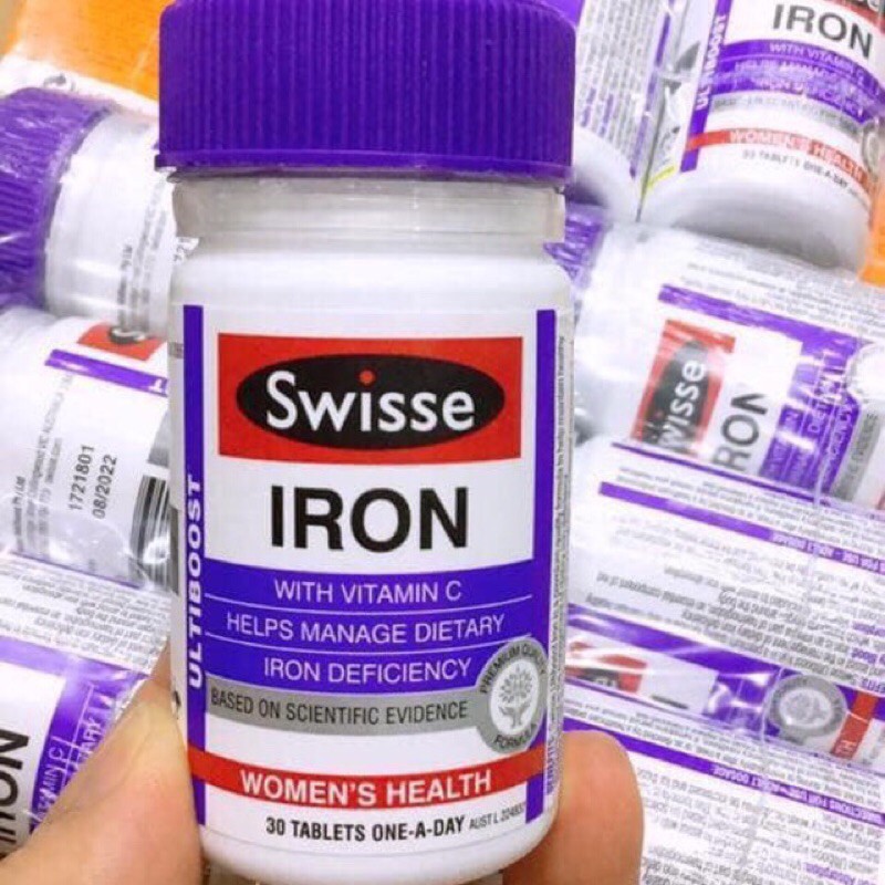 Sắt hữu cơ Swisse Iron