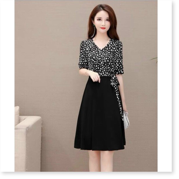 ĐẦM SUÔNG BÁNH BÈO NHƯNG KHÔNG KÉM PHẦN SANG TRỌNG DÀNH CHO CÁC NÀNG ĐI DẠO PHỐ HAY DỰ TIỆC DIỀU ĐƯỢC ĐÂY Ạ THỜI TRANG K