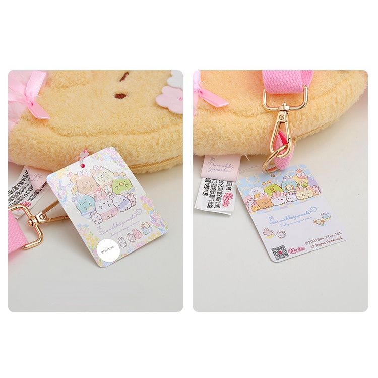 Túi Đeo Vai Kiểu Hoạt Hình Sumikko Gurashi Nhồi Bông Đáng Yêu Cho Bé Gái