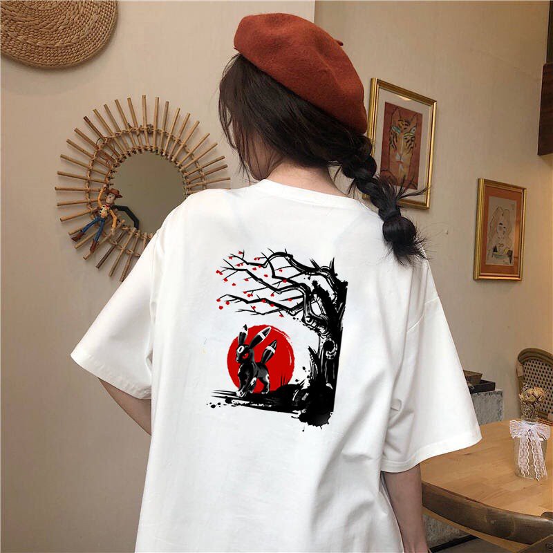 Áo thun form rộng tay lỡ Nhật Bản đẹp độc lạ vải dày mịn 2020T2342