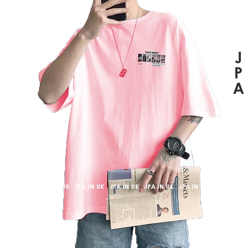 Áo phông tay lỡ Unisex J61 JPA in UK thun basic tee mùa hè ngắn tay nam nữ oversize form rộng | BigBuy360 - bigbuy360.vn