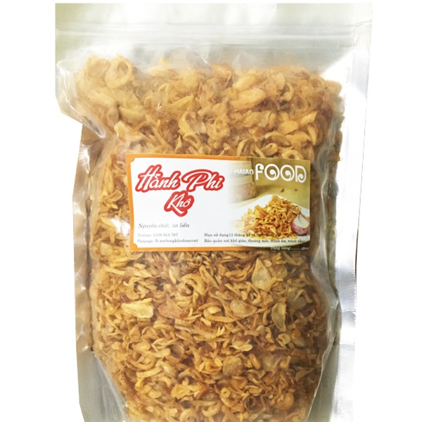 Hành Khô Phi 500gram Hàng loại 1, Không ngon hoàn tiền