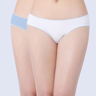 Chính hãng Bộ 2 quần lót nữ VERA modern brief 6324 (Xanh trắng)