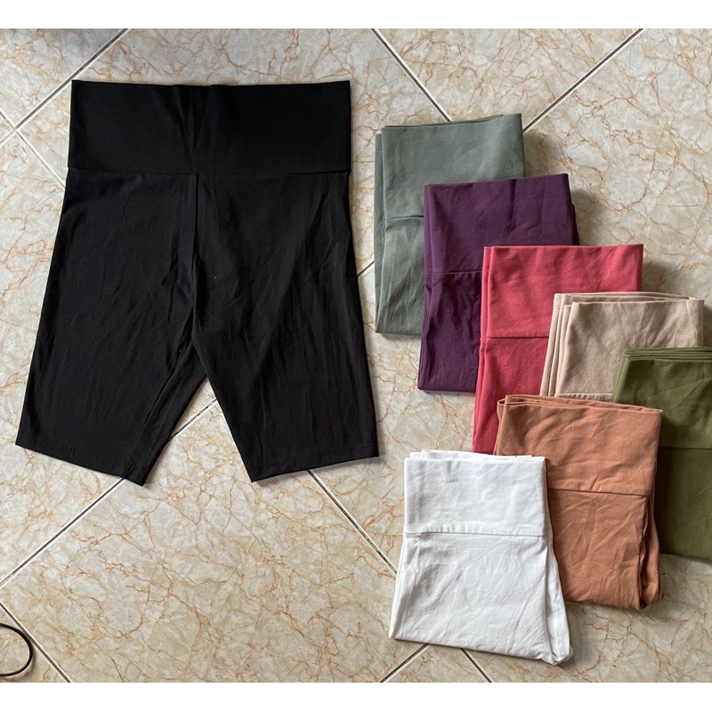 Quần Legging F21 Trên Gối Cá Tính 6 Màu Size M L