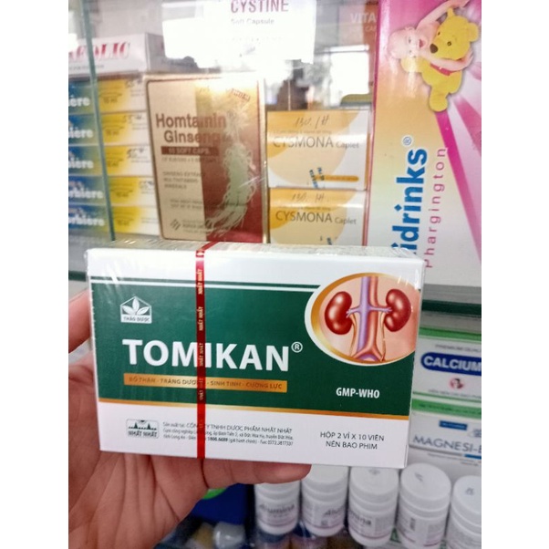✅  TOMIKAN bổ thận - tráng dương - sinh tính - cường lực hộp