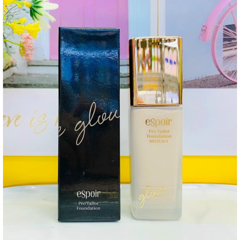 KEM NỀN ESPOIR PRO TAILOR BE SILK  FOUNDATION EX SPF25 PA ++ -