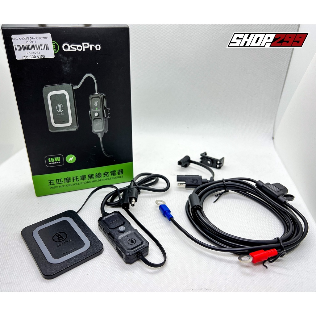 Bộ Sạc Không Dây OSOPRO Chính Hãng