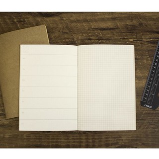 Ruột refill sổ A5 Grid midori giấy đẹp .