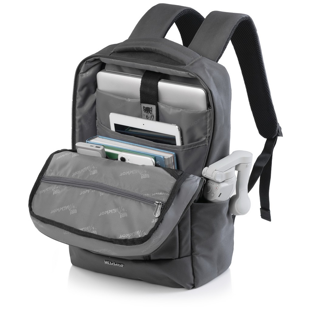 Ba lô Laptop Mikkor The Hopkins - Graphite