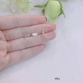 Nhẫn lông vũ bạc thật LINH'S MIU SILVER