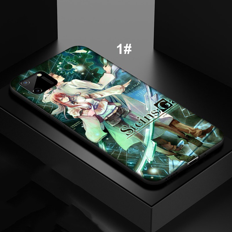 Ốp Điện Thoại Silicon Mềm Hình Anime Steins Gate Cho Oppo A3S A5 A37 A39 A57 A5S A7 A59 F1S A77 F3 A83 A1 F5 A73 F7 F9 A7X Md68