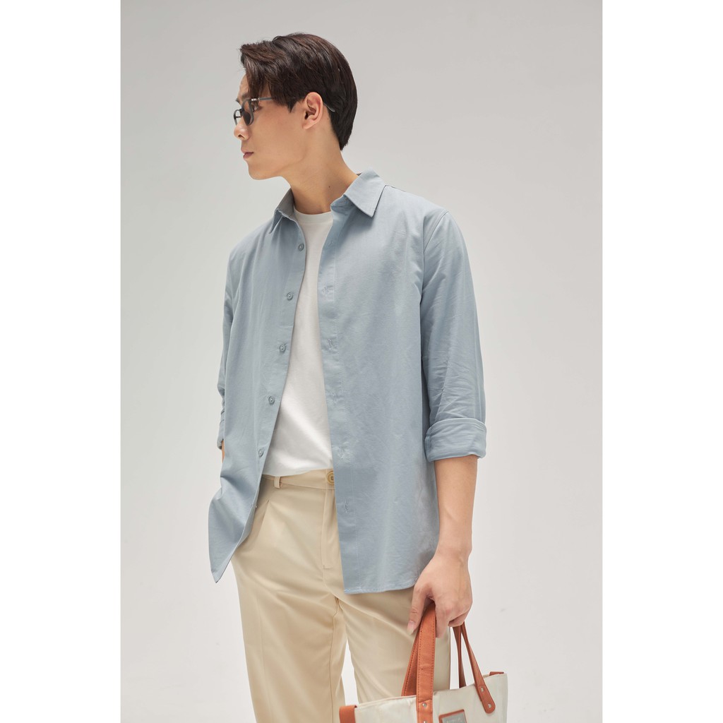 Áo sơ mi đũi dài tay LOOK BEVIS SHIRT | BigBuy360 - bigbuy360.vn