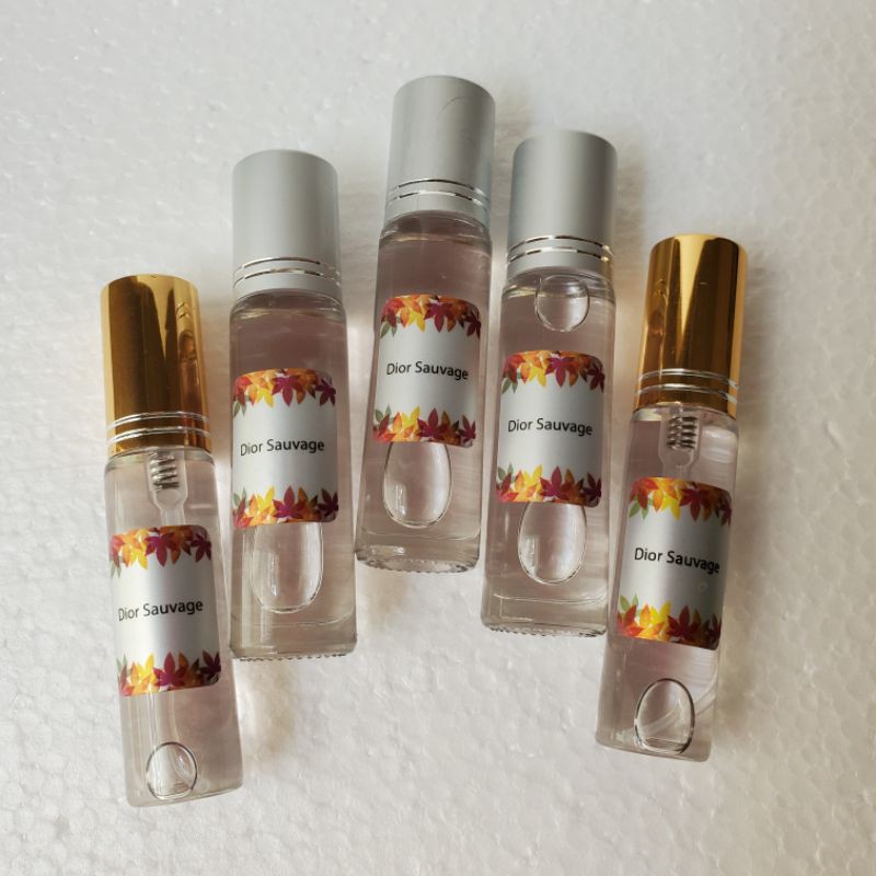 Tinh Dầu Nước Hoa nam D. Sauvage 10ml, trầm ấm, nam tính. Chai dạng lăn/ dạng xịt