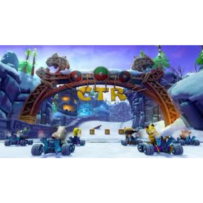 Đĩa game ps4 : CRASH TEAM RACING NITRO-FUELED - ĐUA XE CÁO