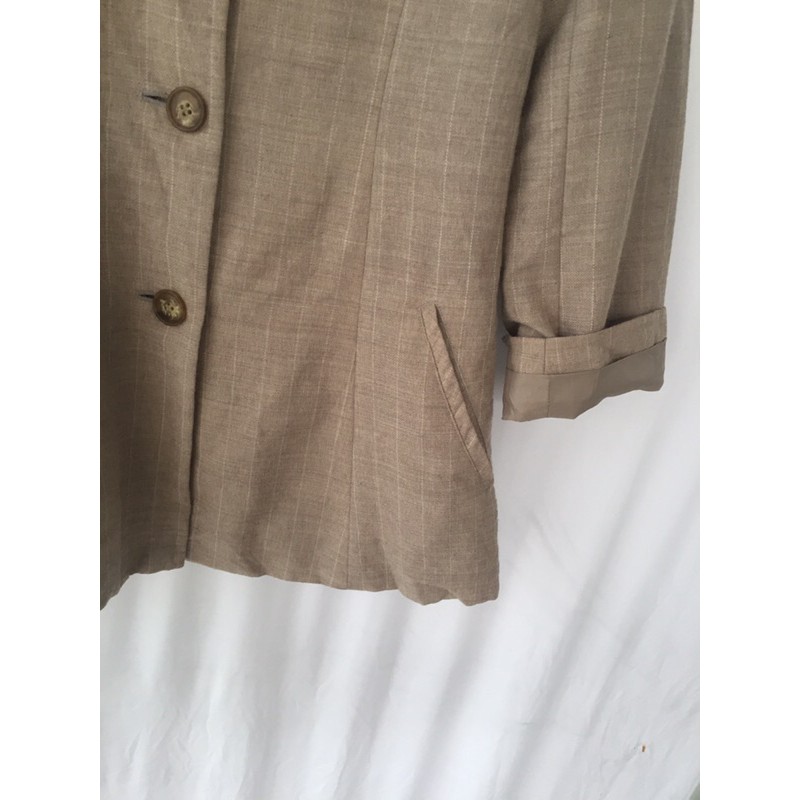 Blazer sọc IGNIMOH Japan phong cách