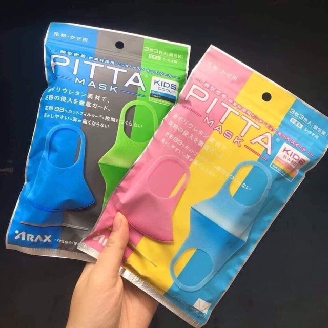 Chuẩn Nhật - Khẩu trang pitta Set 3. | BigBuy360 - bigbuy360.vn