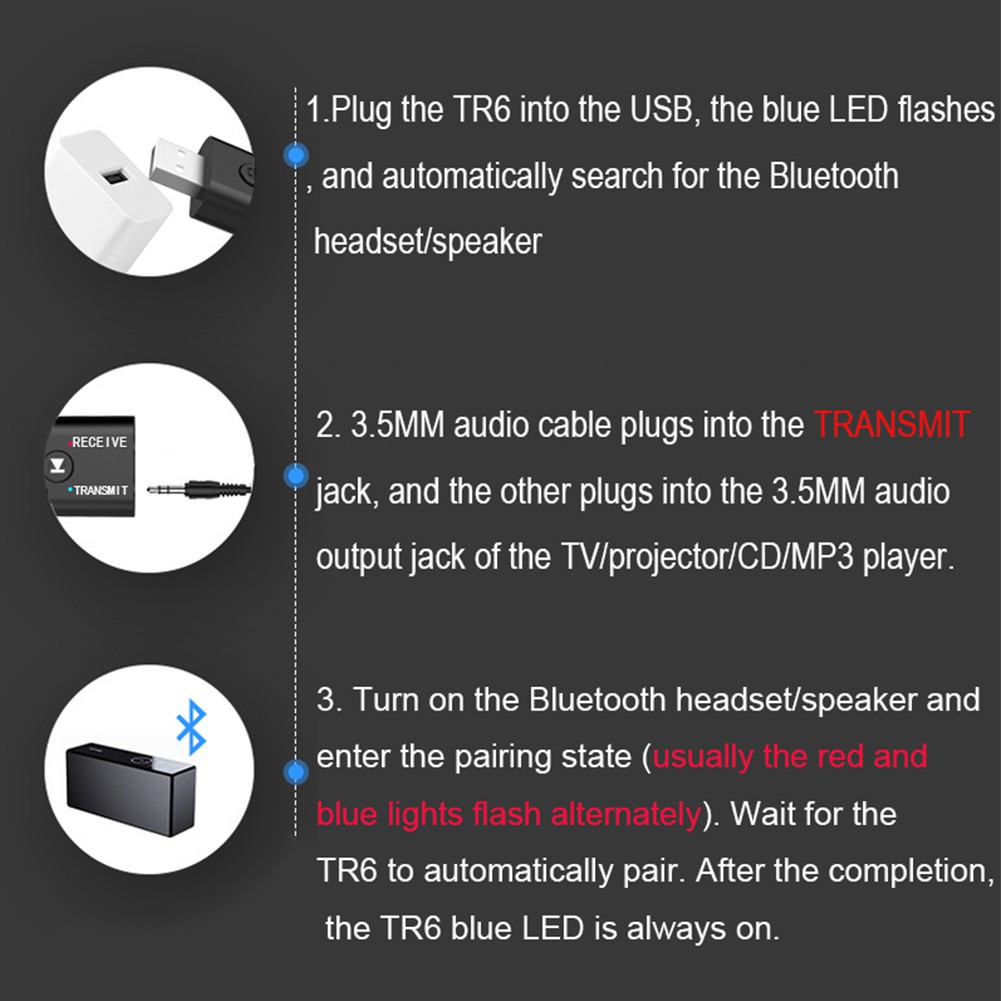 Bộ chuyển đổi USB bluetooth 5.0 dùng thu phát tín hiệu bluetooth không mini dành cho máy tính laptop